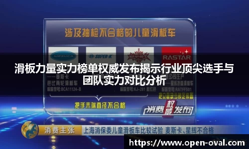 滑板力量实力榜单权威发布揭示行业顶尖选手与团队实力对比分析